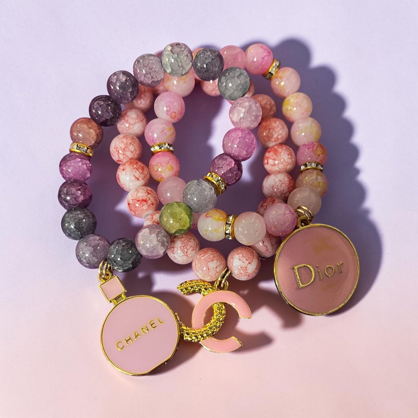 Inspired Set-Natural Pink