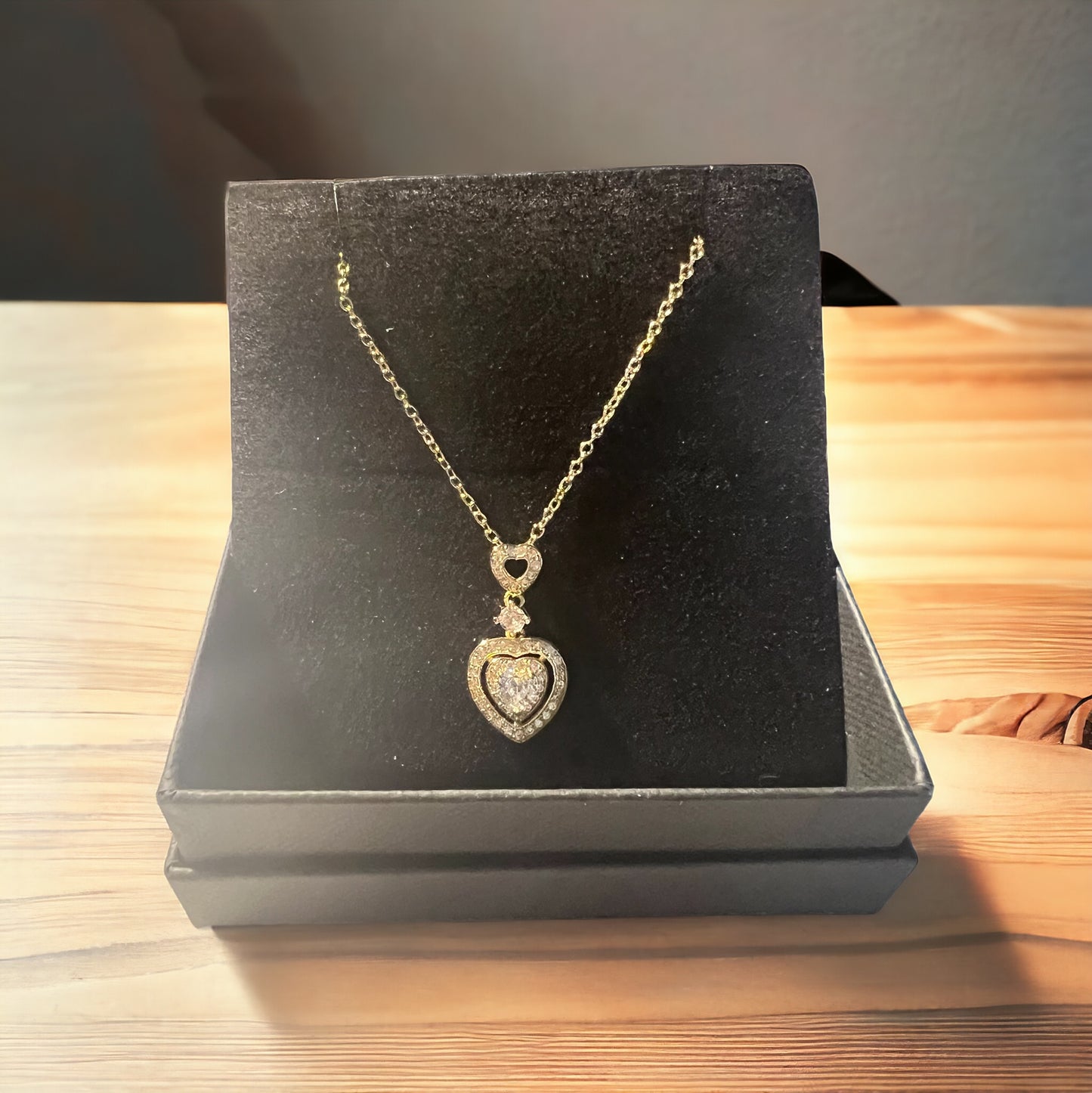 Golden Heart Necklace