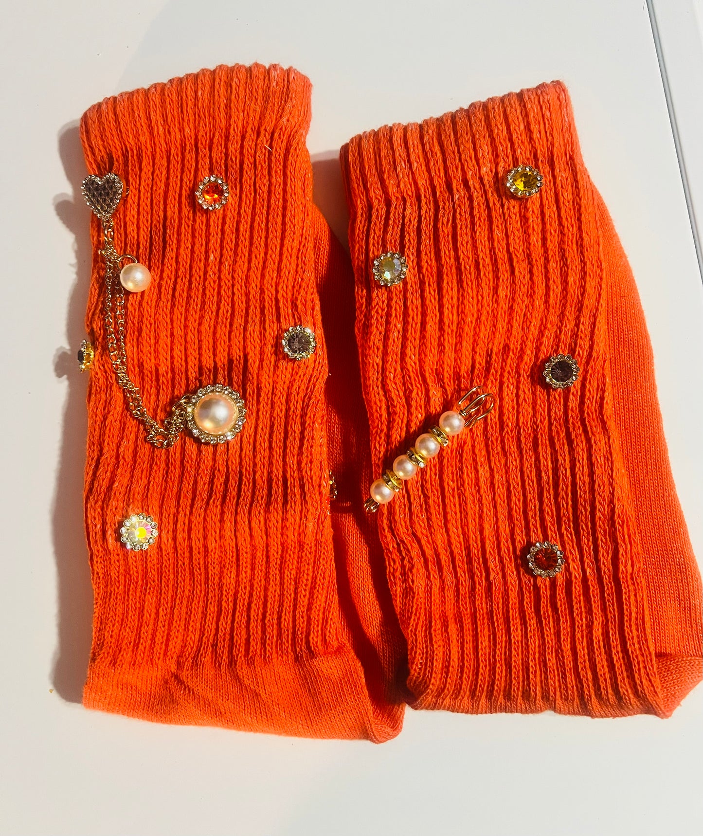Jeweled Socks