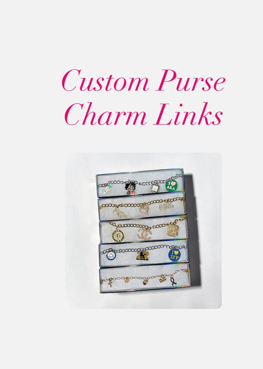 Custom Charm Link Bracelet