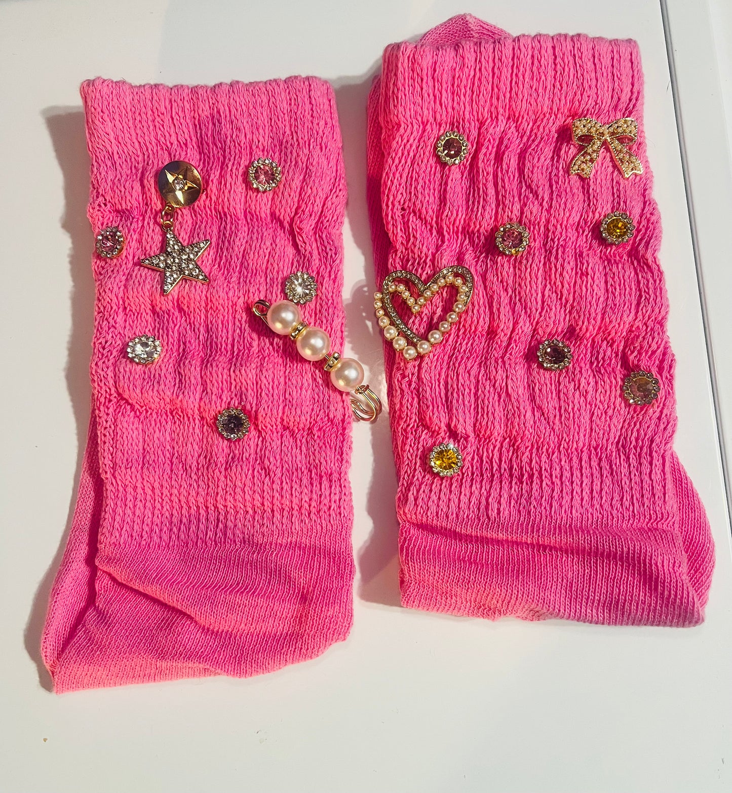 Jeweled Socks
