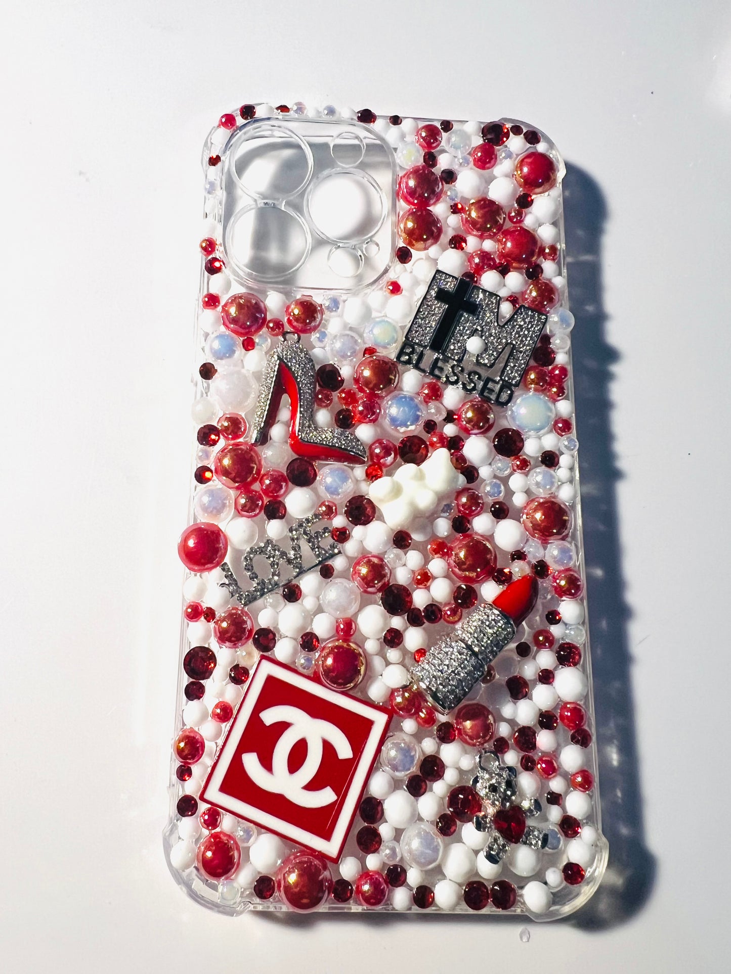 Lady Red iPhone Case