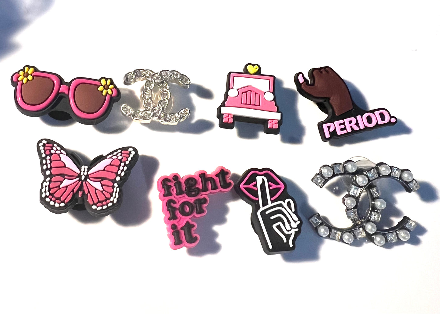 Fly Girl Shoe Charms