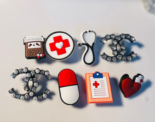 Nurse Shoe Charms