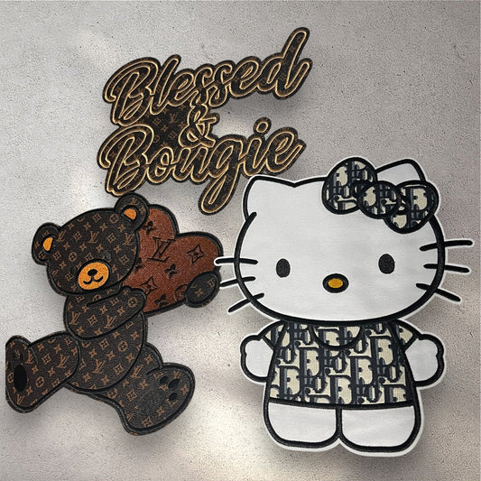 Large Iron On Patches